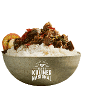 hungry rice bowl Sticker by GO-JEK