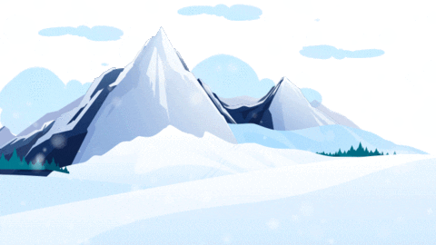 almaecollection giphyupload snow ski almae Sticker