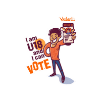 Vedantu kids vote students comeback Sticker