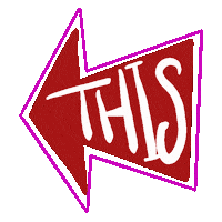 Left Arrow Sticker