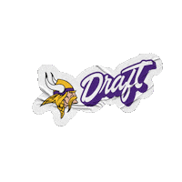 Nfl Draft Sticker by Minnesota Vikings