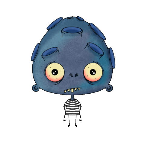 Monster Luna Sticker by RARO
