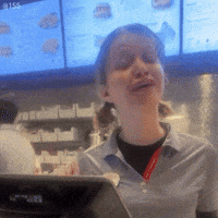 Girlreaction What GIF