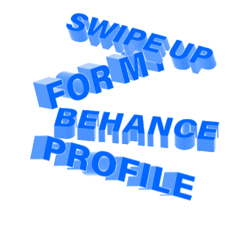 designer portfolio Sticker by Behance