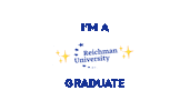 Graduation Classof22 Sticker by reichman university