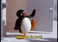 You Can Do It GIF by Pingu