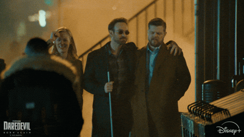 Matt Murdock Friends GIF by Marvel Studios