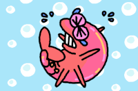 bubbles crying GIF