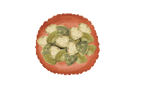 DDSEAFOOD crab seafood clam ddseafood Sticker