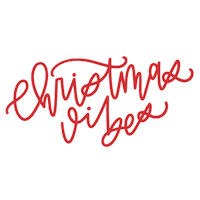 christmas vibes Sticker by DeBrosse