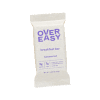 overeasydays breakfast peanutbutter proteinbar powerbar Sticker