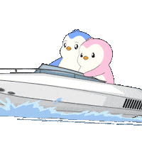 I Love You Couple Sticker by Pudgy Penguins