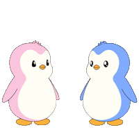 I Love You Hug Sticker by Pudgy Penguins
