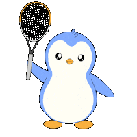 Fun Serve Sticker by Pudgy Penguins