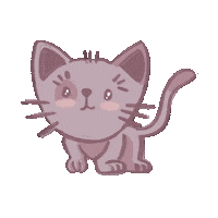 Sleepy Cat Sticker