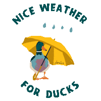 Rain Raining Sticker by Joules