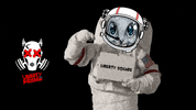 LibertySquareHQ moon astronaut to the moon liberty square GIF