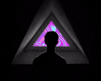 evelingsalazar animation sad trippy crazy GIF
