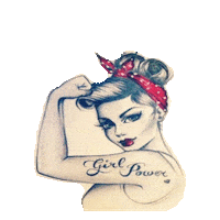 girl woman STICKER by imoji