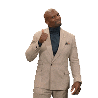 Terry Crews Yes Sticker by America's Got Talent