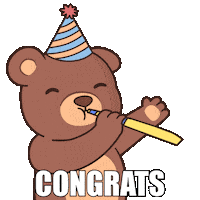 Celebrate Happy Birthday Sticker by BEARISH