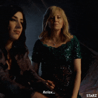 calm down season 3 GIF by Ash vs Evil Dead