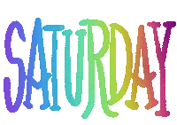 Saturday Sticker by ASF brush