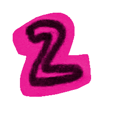 Pink Paper Sticker