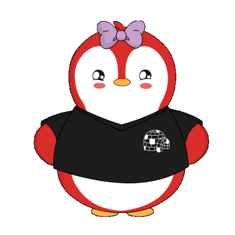 Happy Dance Sticker by Pudgy Penguins