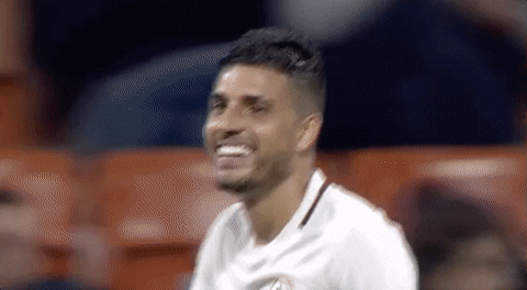 happy emerson palmieri GIF by AS Roma