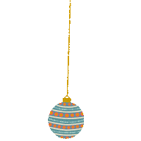 Christmas Decoration Sticker by Liz Kohler Brown