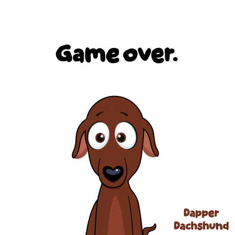 Game Over Mic Drop GIF by VeeFriends