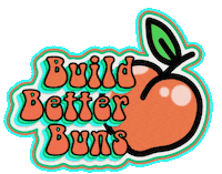 Workout Peach Sticker by Bun Bands