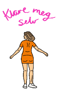 gifsbykristine dancing girl hair orange Sticker