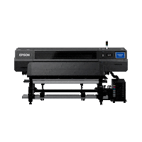 Machine Printer Sticker by Vink VTS