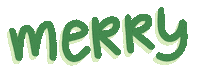 Merry Christmas Sticker