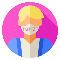 Face Festival Sticker by Color Fest