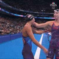 Olympic Games Hug GIF by NBC Olympics