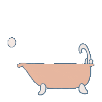 EritheEsti self care selfcare bubble bath bath bomb Sticker