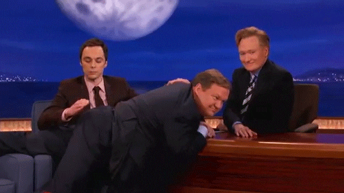 Spanking Jim Parsons GIF by Team Coco