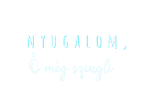 Nyugalom O Meg Szingli Sticker by Gerlice Nomád Terasz
