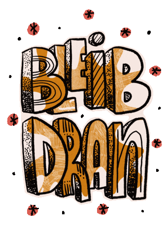 Motivation Bleibdran Sticker