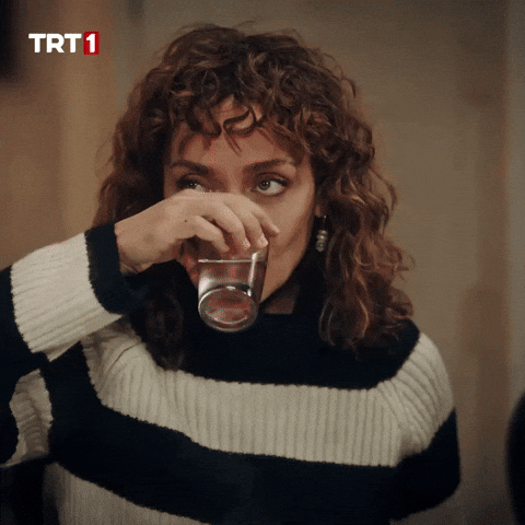 Drink Water Breakfast GIF by TRT