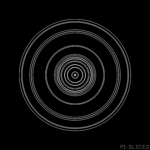 black and white circles GIF by Pi-Slices