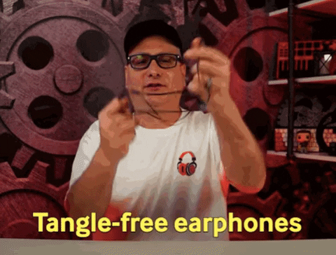 watzupdeal giphygifmaker earphones tangle free GIF