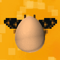 Pixel Egg GIF by Blue Wizard