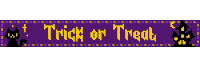 Trick Or Treat Pixel Sticker