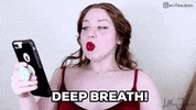 Deep Breath Ok GIF by Lillee Jean