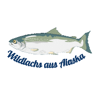 Ocean Fish Sticker by Alaska Seafood