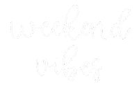 Good Vibes Weekend Sticker